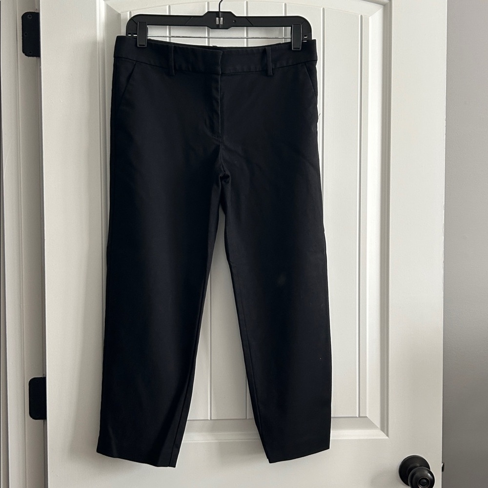 LOFT Classic Black Cropped Pants